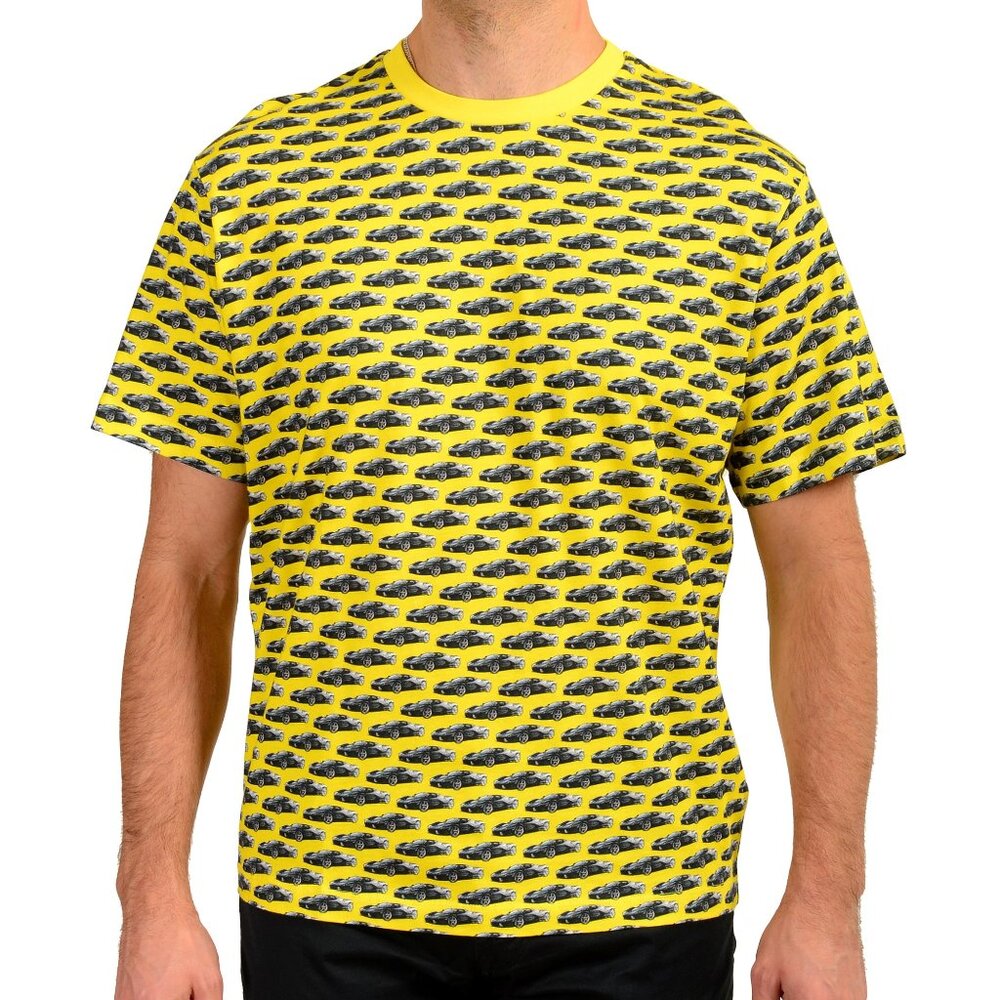 Scuderia Ferrari Men's "Pittoriale Jersey" Crewneck Short Sleeve T-Shirt